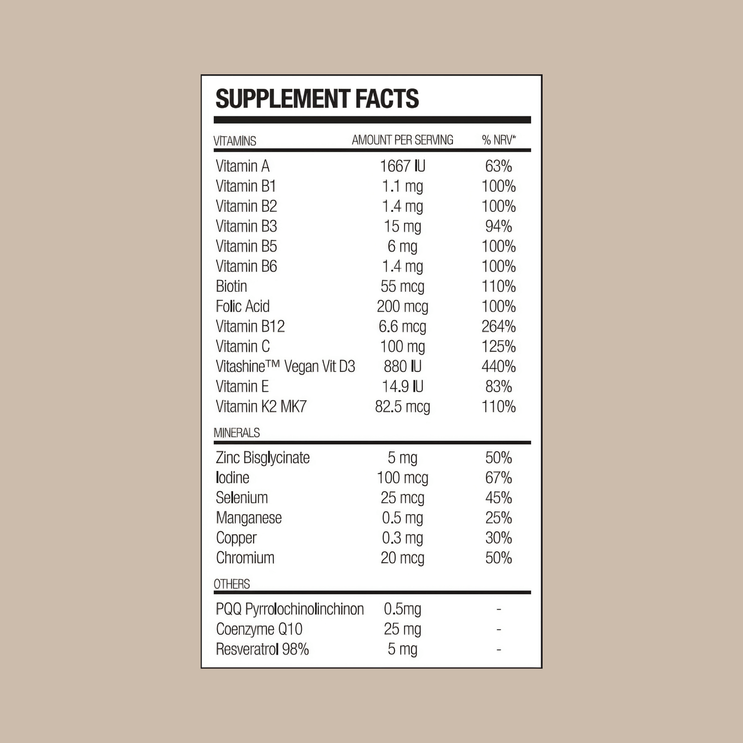 Multivitamine (45 capsules) - Welle Vita
