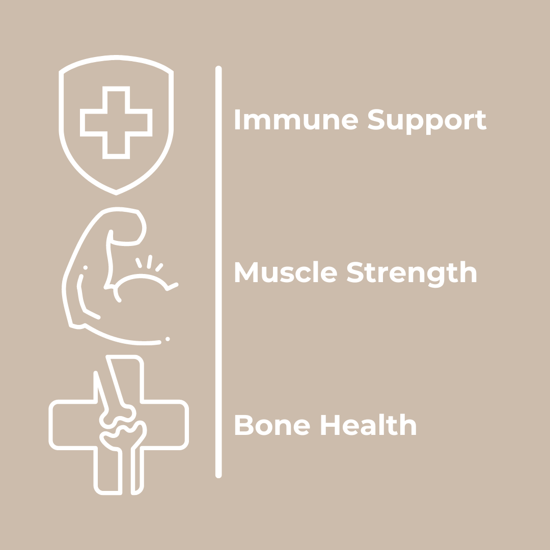 Vitamin D3 for Strength and Immunity